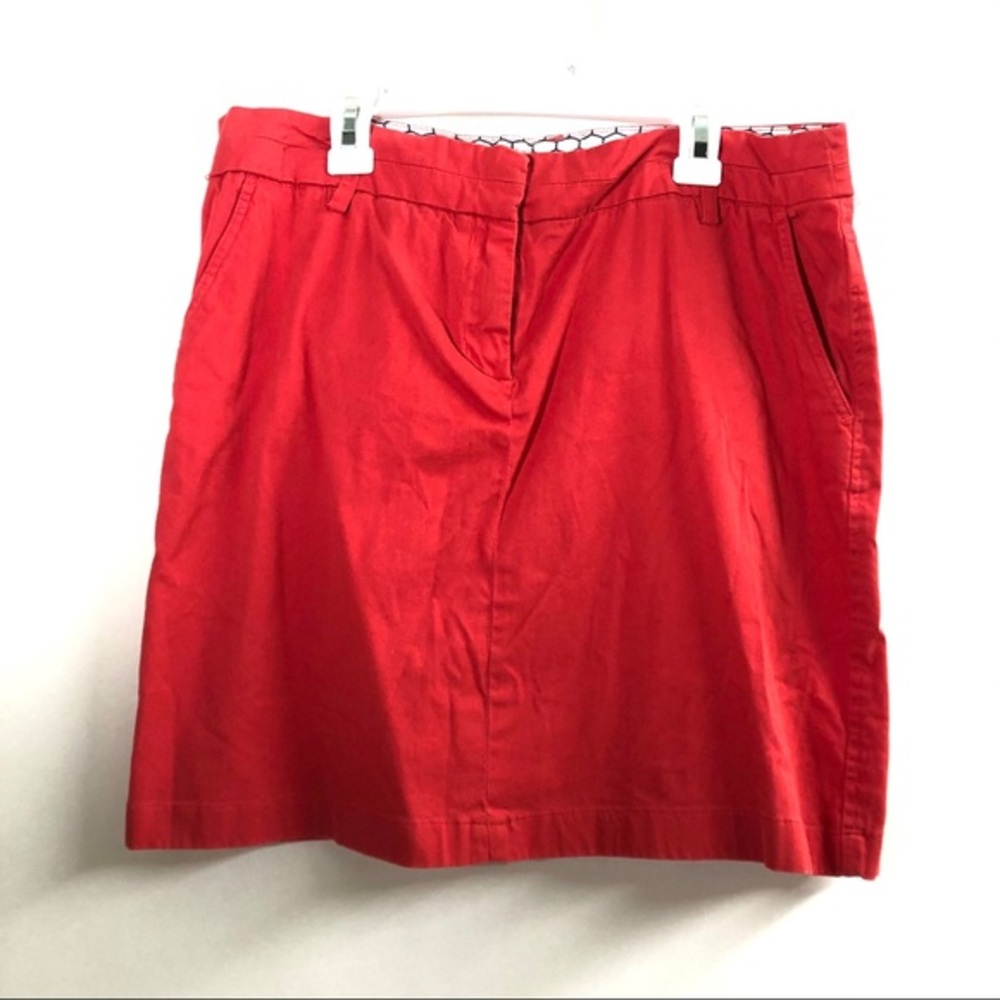 Cambridge dry goods casual red skirt